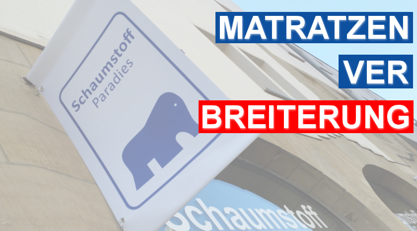 Matratzenverbreiterung z.b. 20cm oder nach Maß kaufen. Jetzt